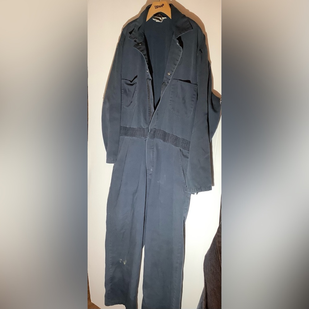 Men's Blue Workwear coveralls